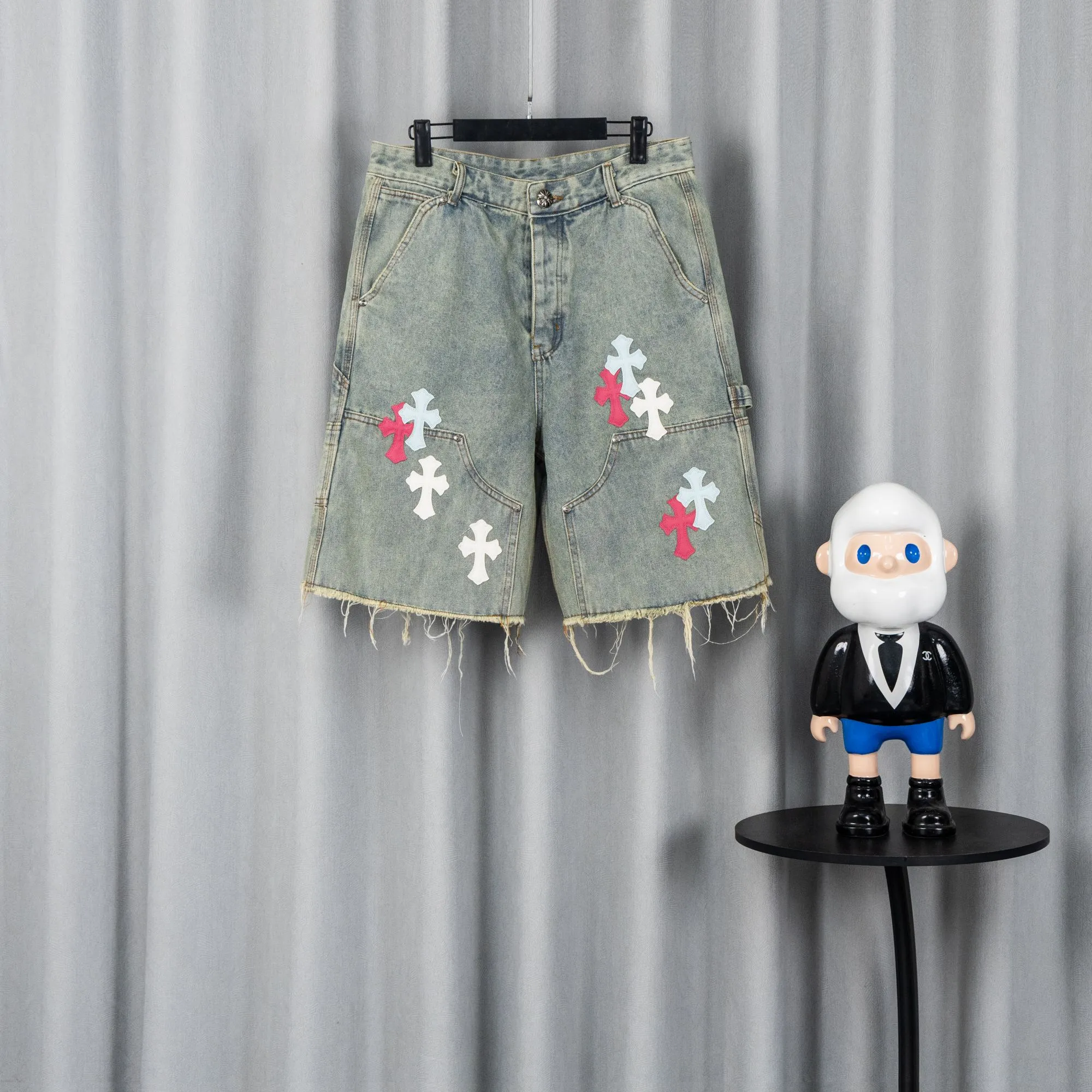 （ ） 155 vintage levis remake remake remake remake #CHROME HEARTS Same Style